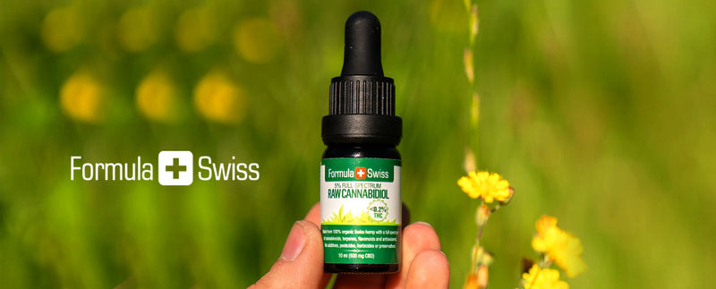 CBD RAW oils and CBDA: chemistry and decarboxylation
