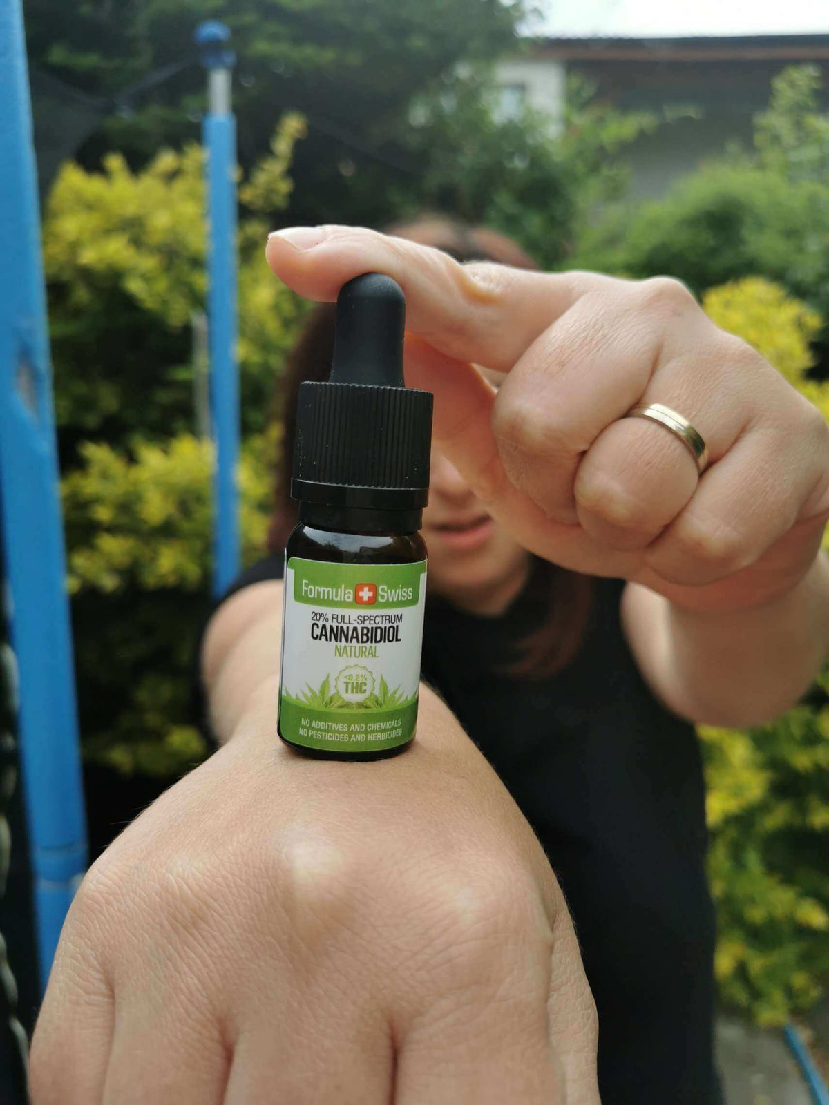Formula Swiss CBD aliejus MCT aliejuje – natūralus