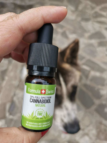 Formula Swiss CBD aliejus MCT aliejuje – natūralus