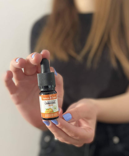 Formula Swiss CBD aliejus MCT aliejuje – apelsinų aromatas