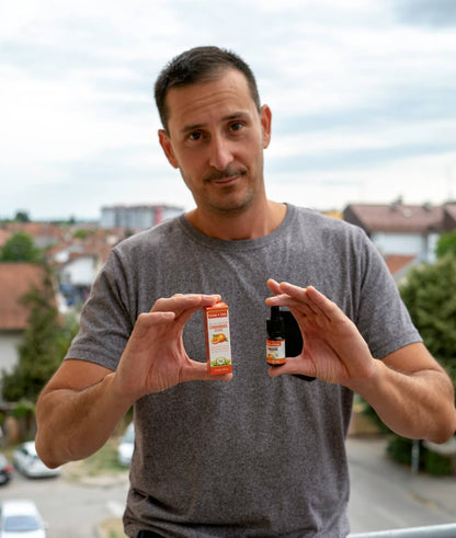 Formula Swiss CBD aliejus MCT aliejuje – apelsinų aromatas