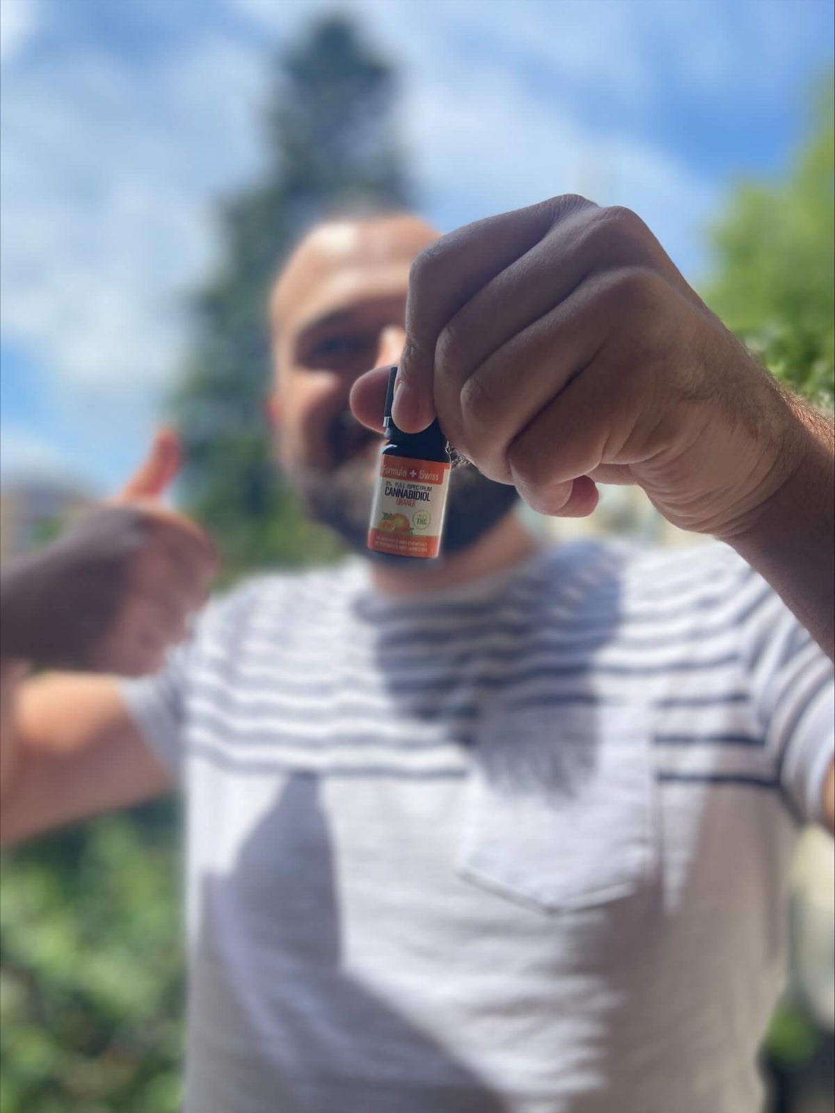 Formula Swiss CBD aliejus MCT aliejuje – apelsinų aromatas
